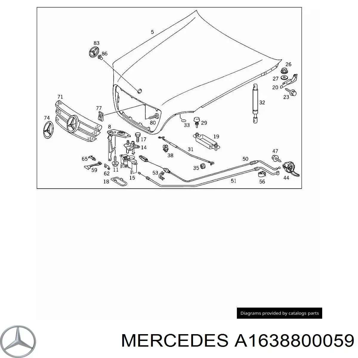  A1638800059 Mercedes