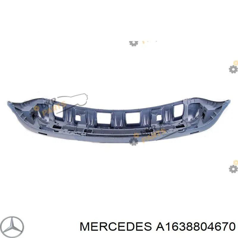 1638804670 Mercedes передний бампер