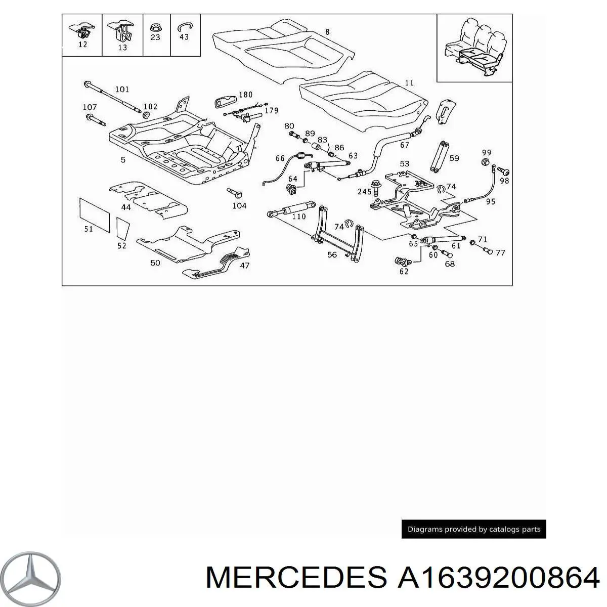 A1639200864 Mercedes 