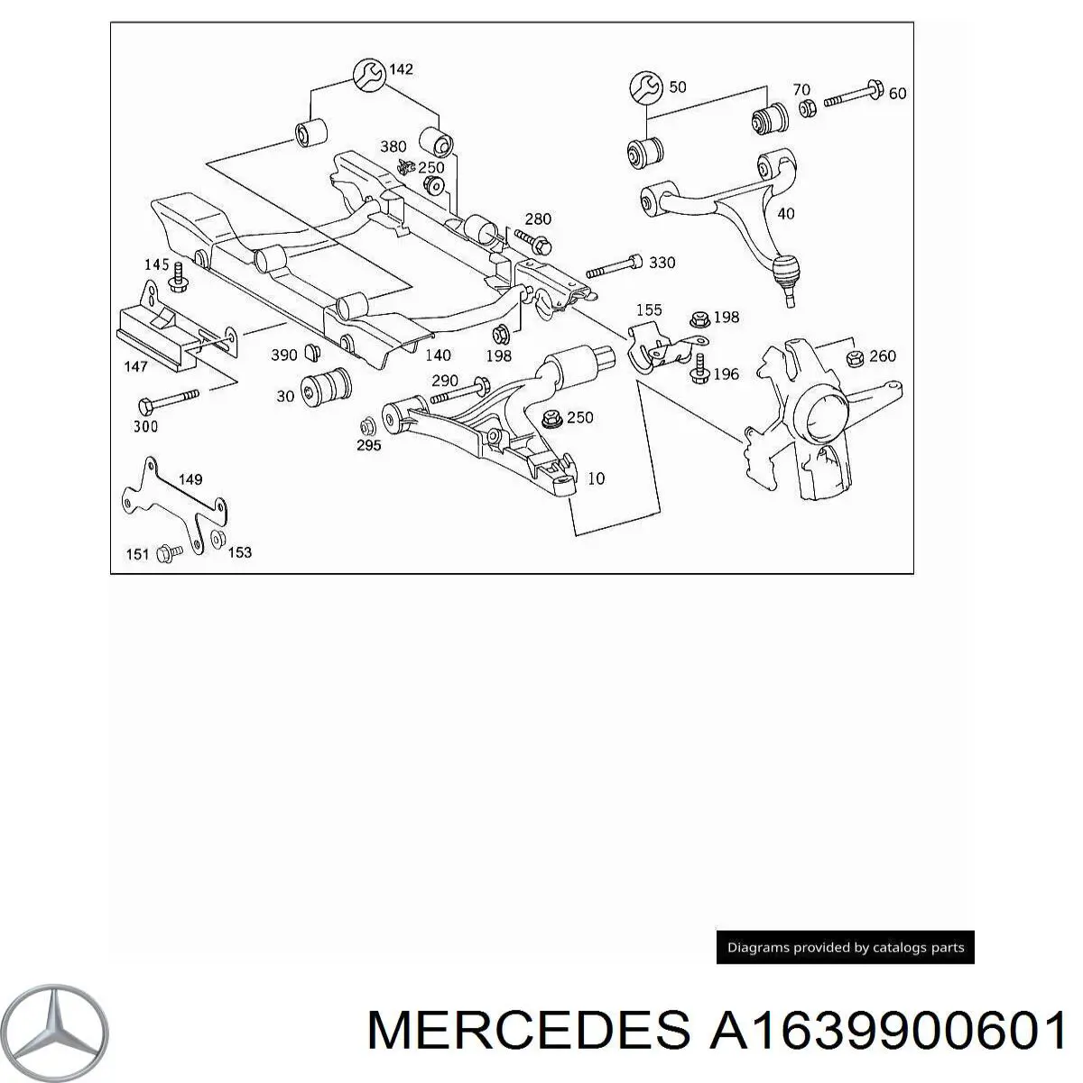 A1639900601 Mercedes 