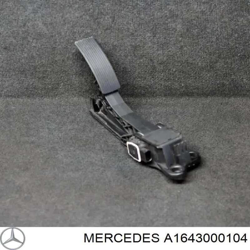 Купить A1643000104 Mercedes Педаль газа