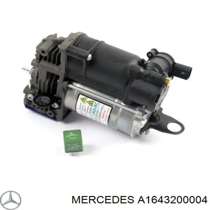 A1643200004 Mercedes компрессор пневмоподкачки (амортизаторов)