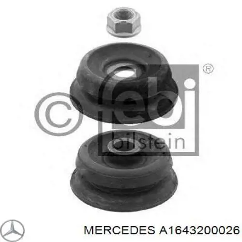 Опора переднего амортизатора A1643200026 Mercedes