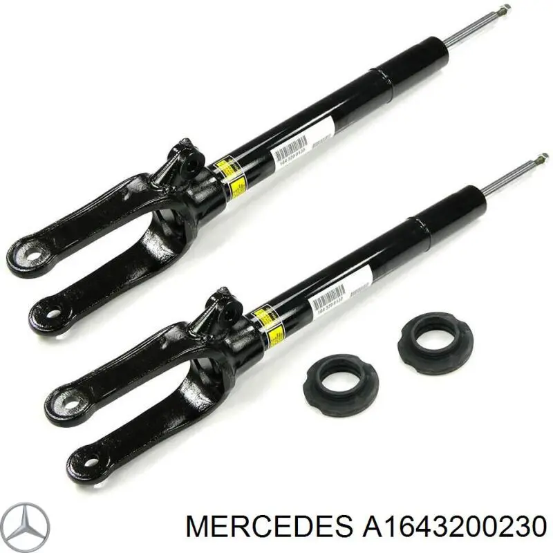 Амортизатор передний A1643200230 Mercedes