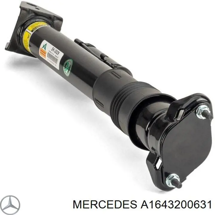 A1643200631 Mercedes амортизатор задний