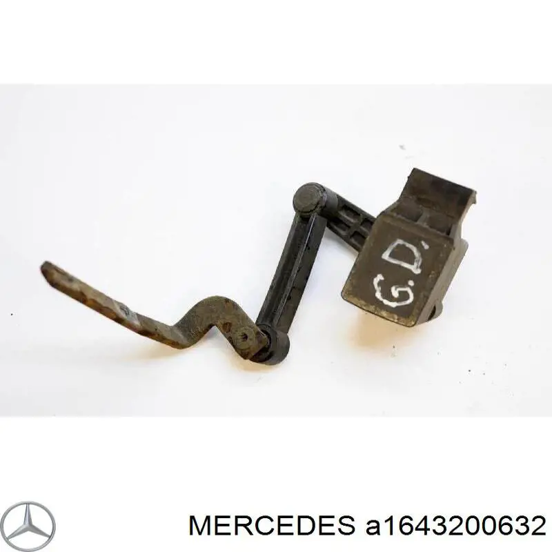 Тяга датчика уровня положения кузова задняя правая Mercedes A1643200632