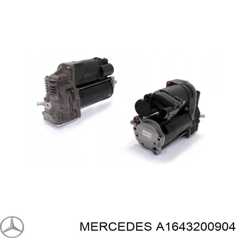 A1643200904 Mercedes компрессор пневмоподкачки (амортизаторов)