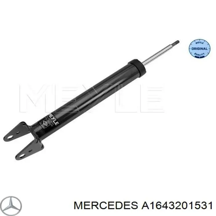 Амортизатор задний A1643201531 Mercedes