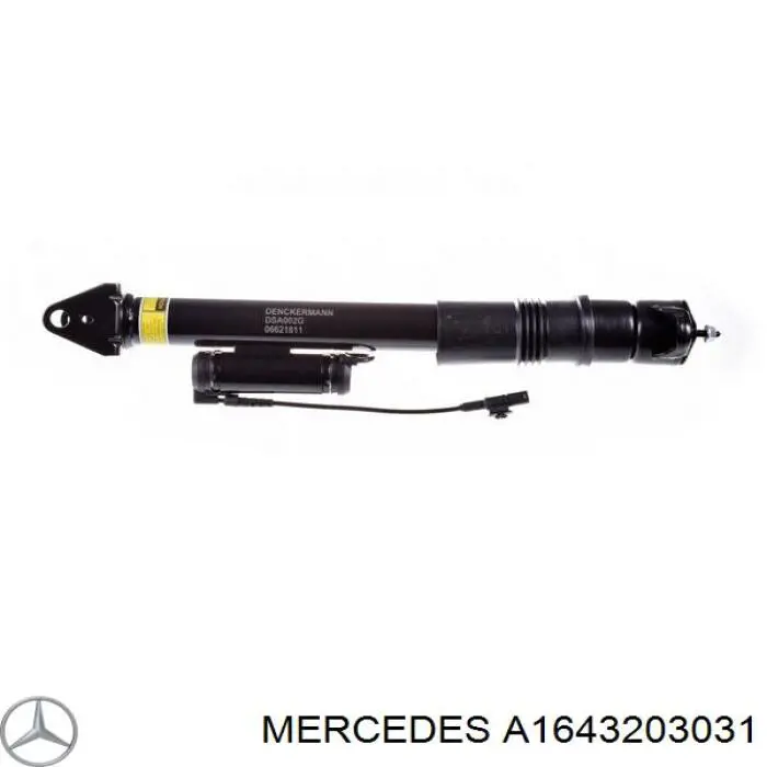 A1643203031 Mercedes amortecedor traseiro