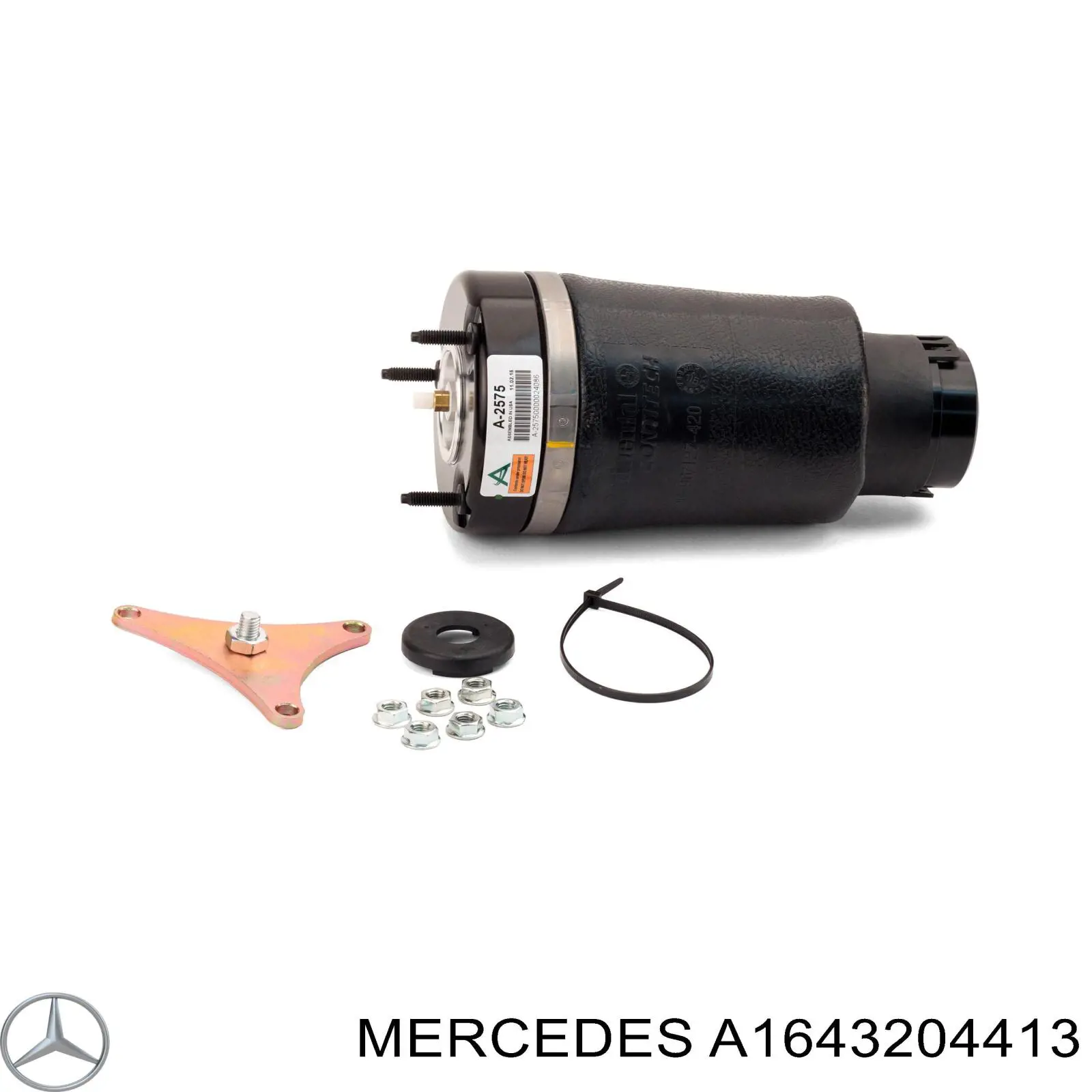 A1643204413 Mercedes amortecedor dianteiro