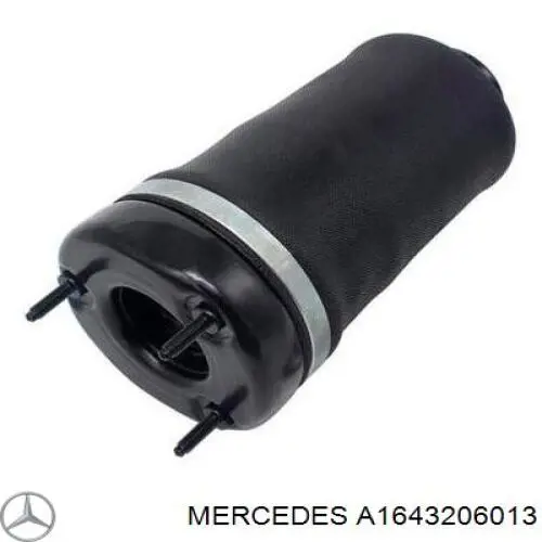 A1643206013 Mercedes amortecedor dianteiro
