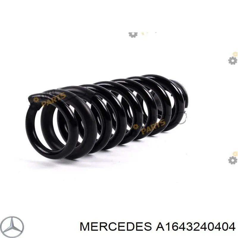 Пружина задняя Mercedes 1643240404
