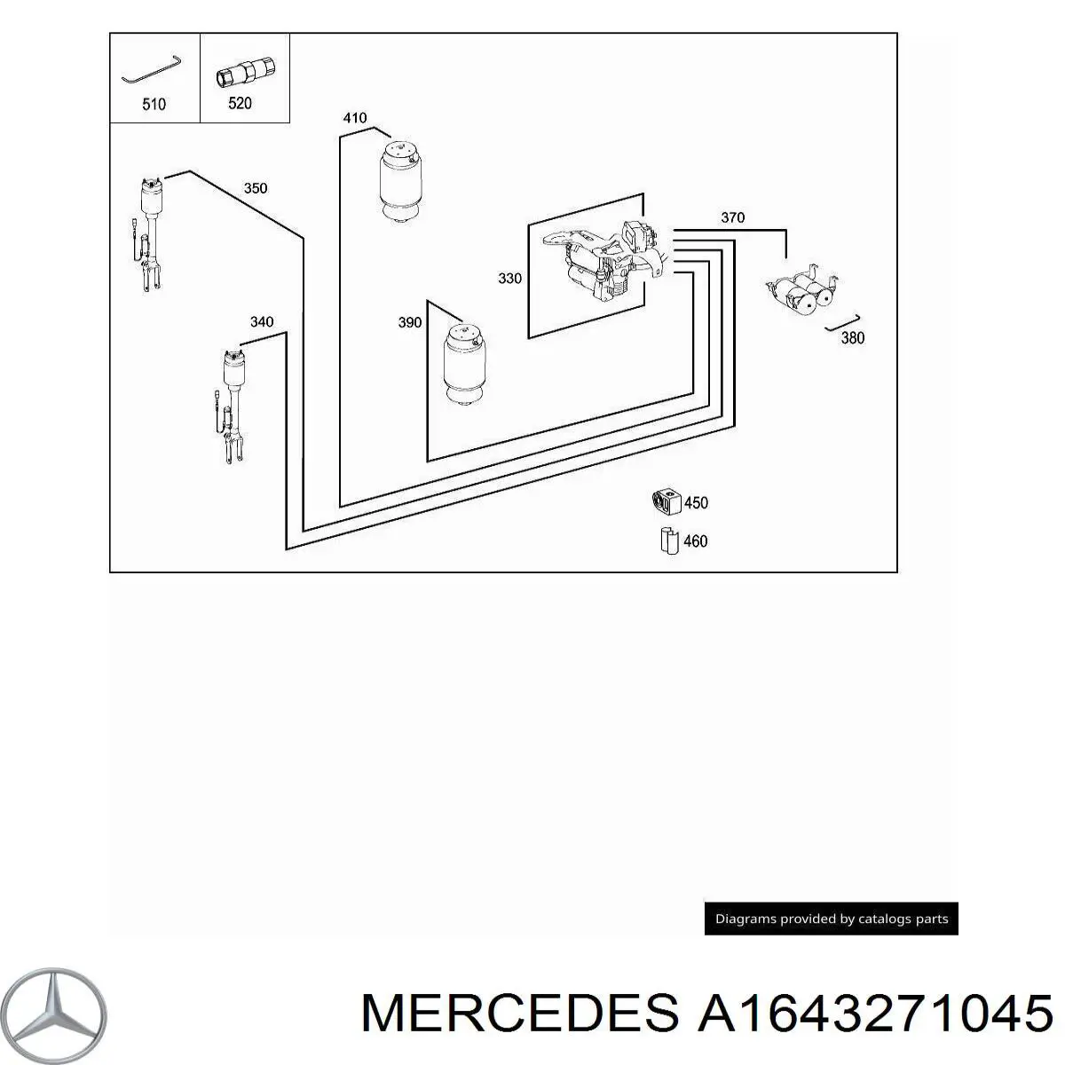 A1643271045 Mercedes 