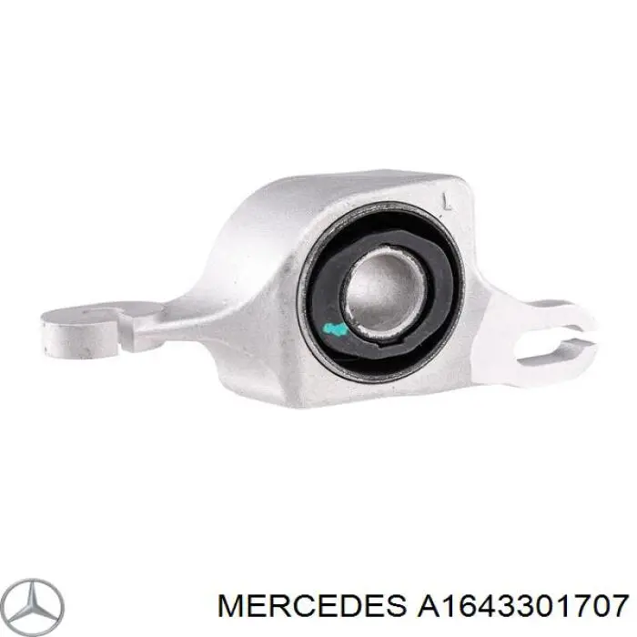 A1643301707 Mercedes braço oscilante inferior esquerdo de suspensão dianteira