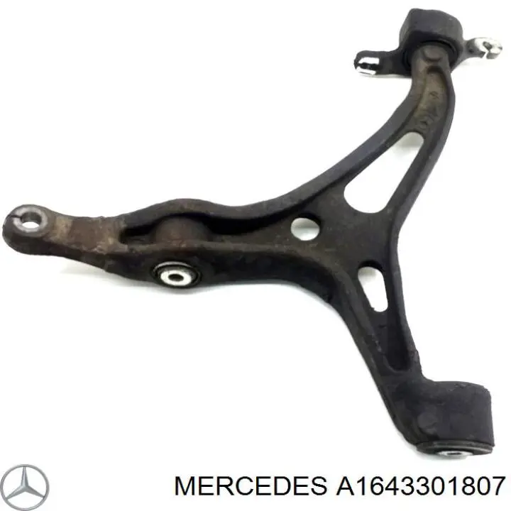 Купить A1643301807 Mercedes Нижний правый рычаг передней подвески