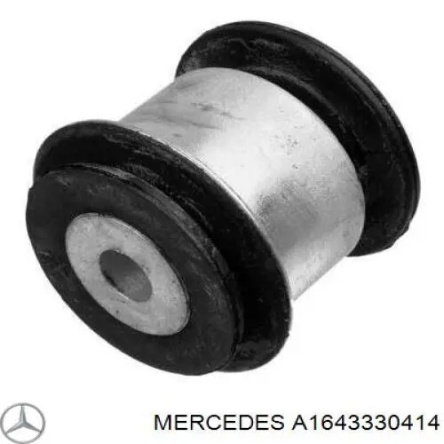 A1643330414 Mercedes bloco silencioso dianteiro do braço oscilante inferior