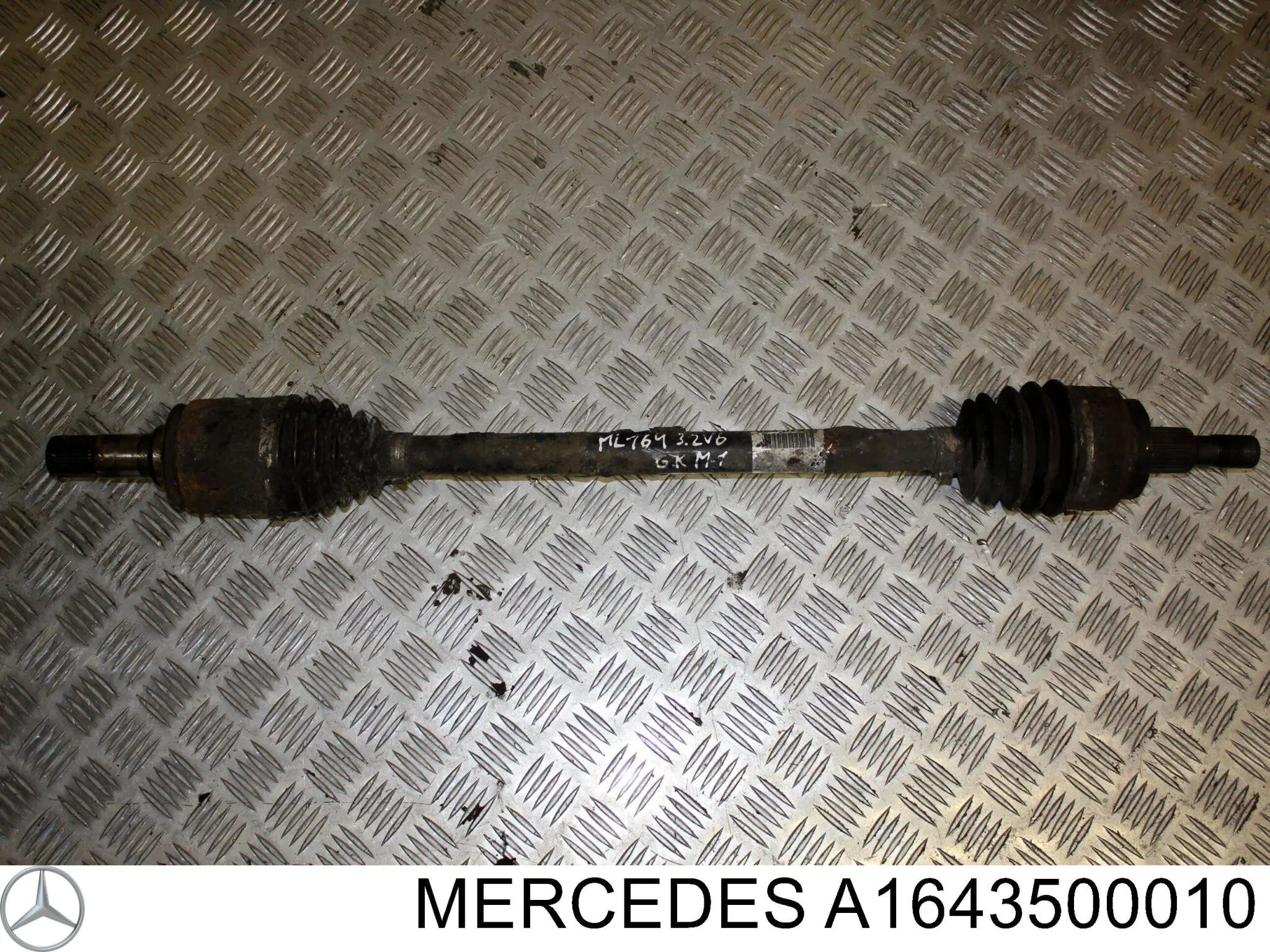Semieixo traseiro direito para Mercedes ML/GLE (W164)