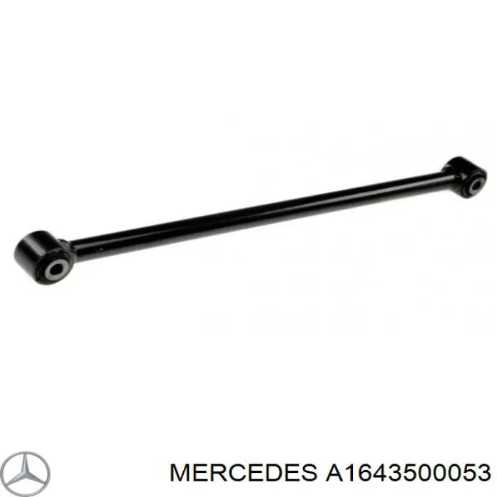 A1643500053 Mercedes braço oscilante de suspensão traseira transversal