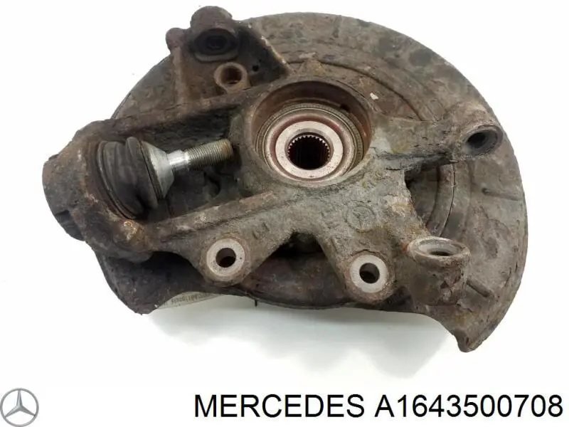 Цапфа - поворотный кулак задний, левый Mercedes 1643501308 цена, от 41.06 USD