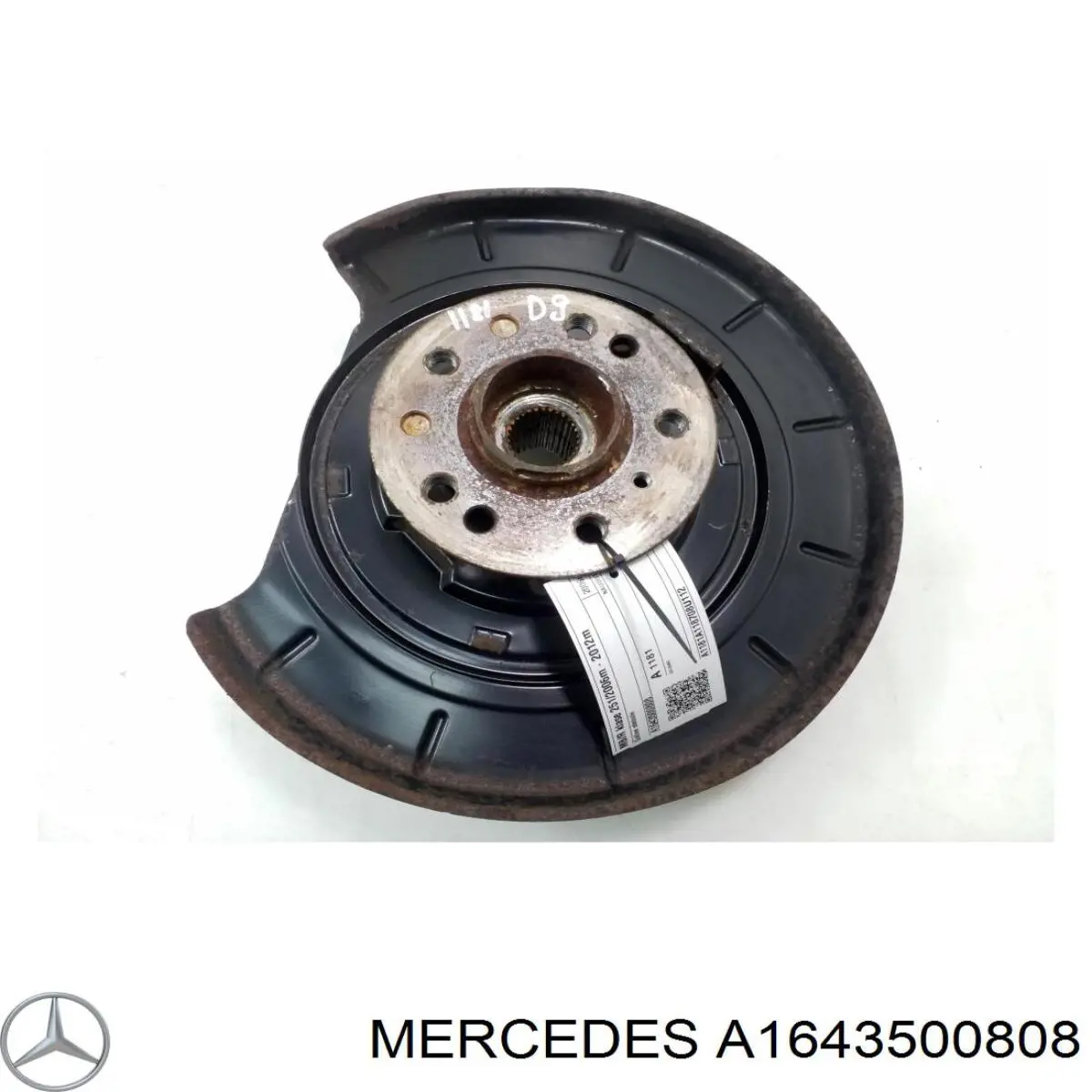 Кулак поворотный правый Mercedes 1643500808