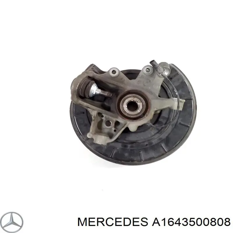 Цапфа поворотная правая Mercedes 1643500808 цена, от 22.86 USD