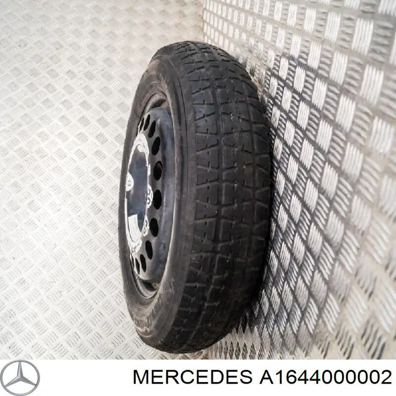 Диски колесные стальные (штампованные) 1644000002 Mercedes