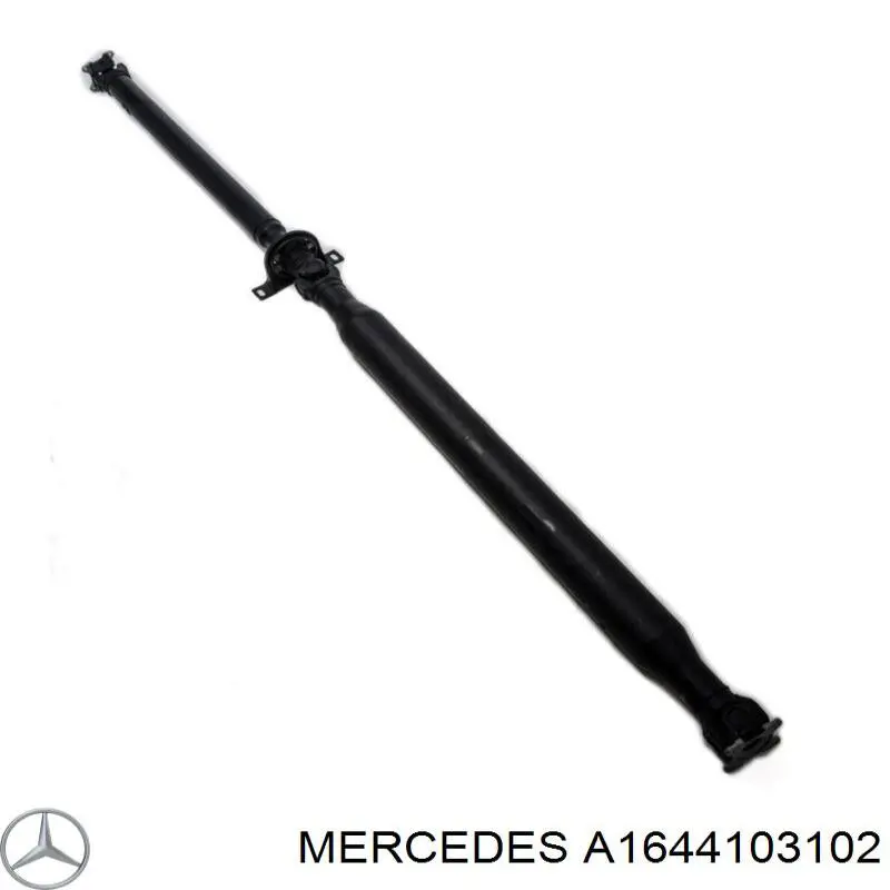 A164410310280 Mercedes junta universal traseira montada