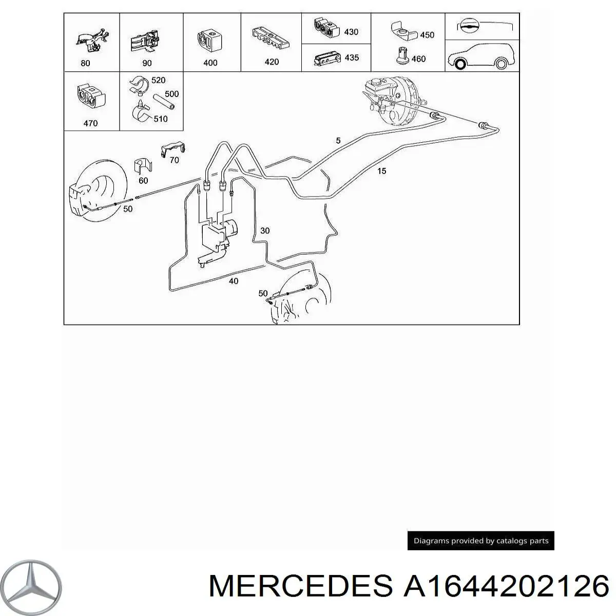 A1644202126 Mercedes 