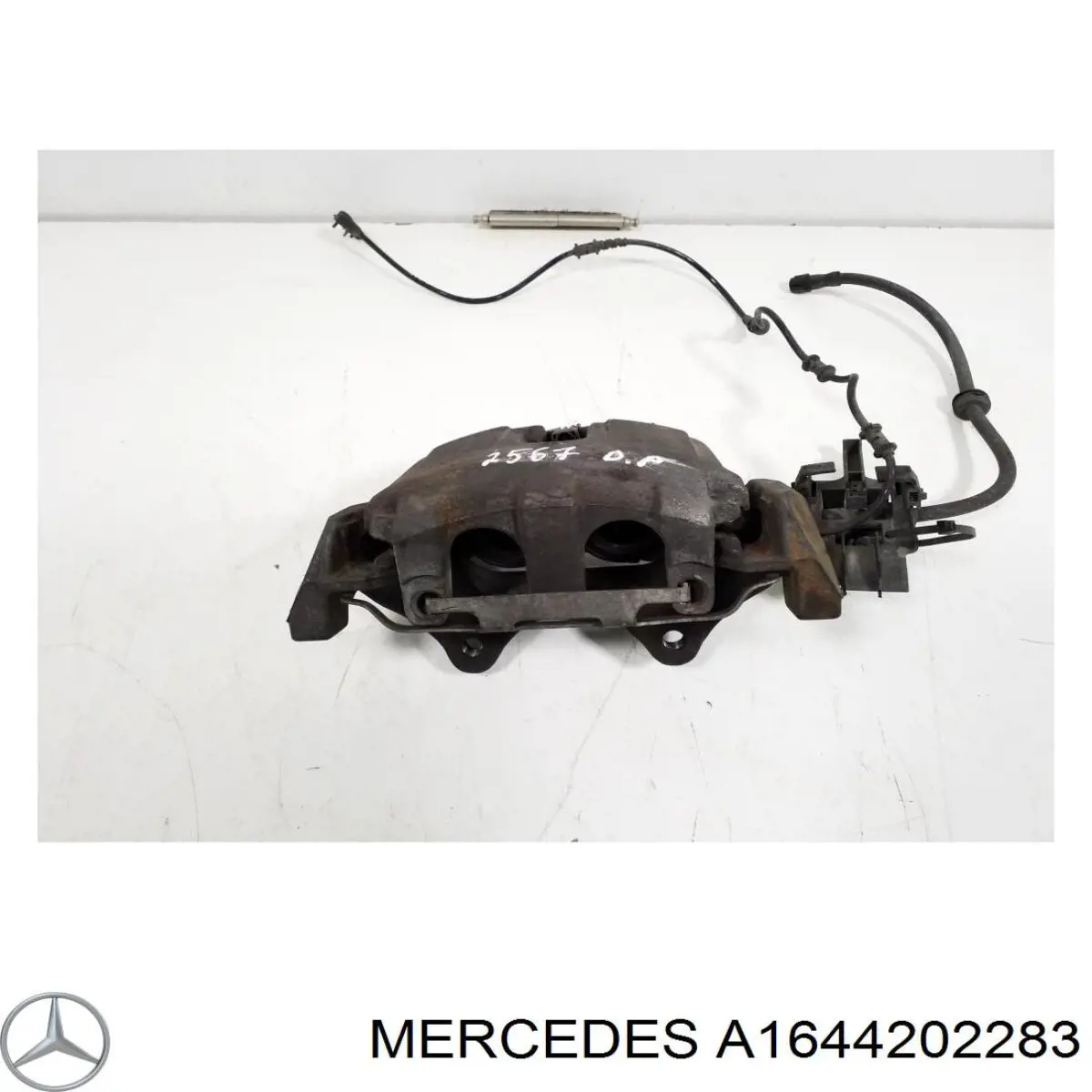 Суппорт тормозной передний правый A1644202283 Mercedes