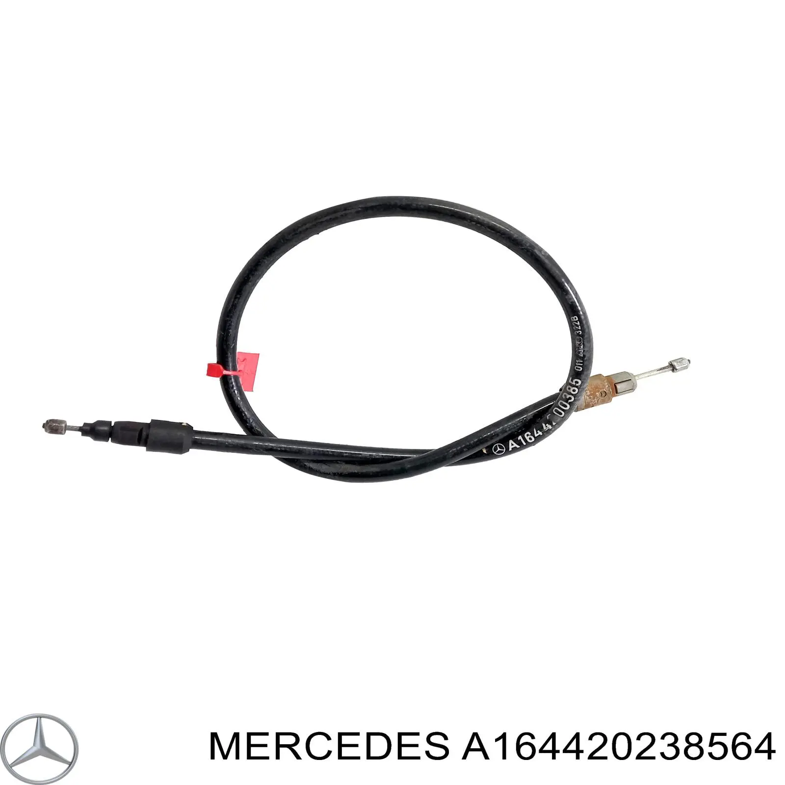 A164420238564 Mercedes cabo traseiro direito/esquerdo do freio de estacionamento