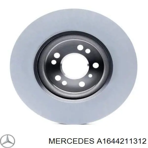 Передний тормозной диск Mercedes A1644211312