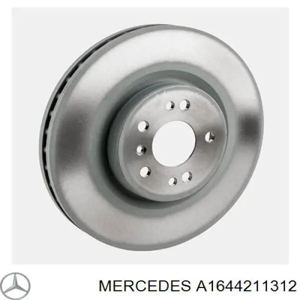 Купить A1644211312 Mercedes Ротор тормозной