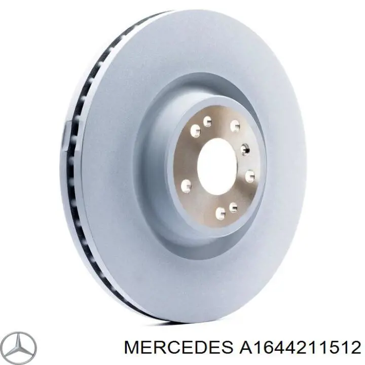 A1644211512 Mercedes диск тормозной передний