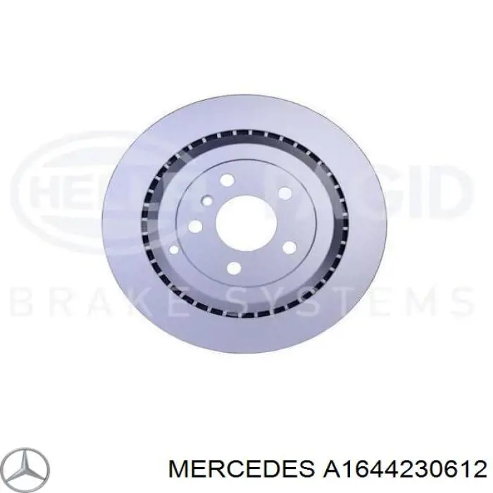 Тормозные диски A1644230612 Mercedes