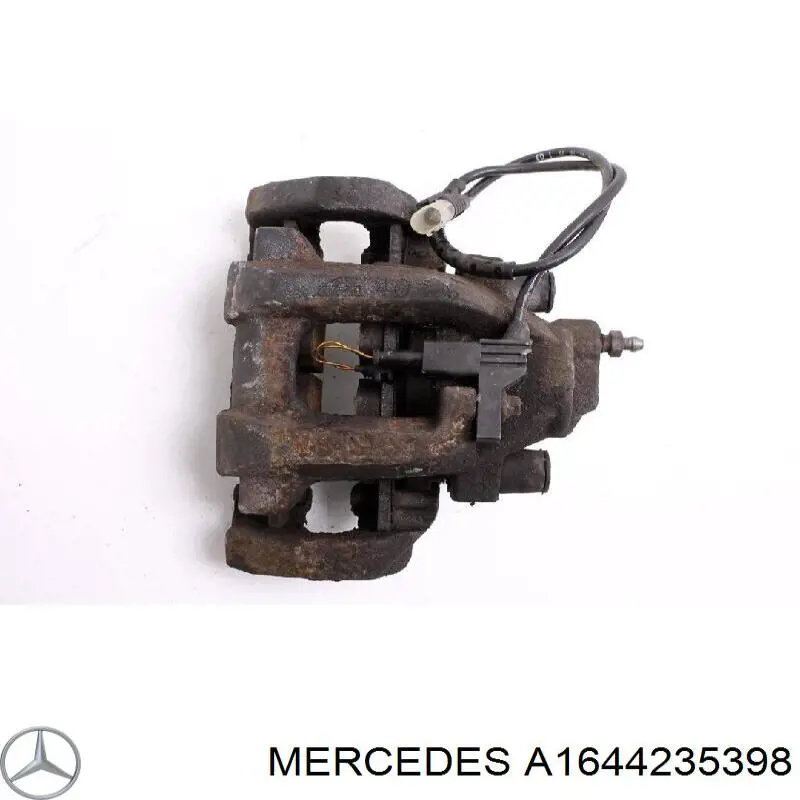 Суппорт тормозной задний правый Mercedes A1644235398