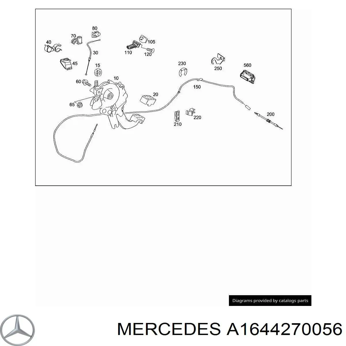 A1644270056 Mercedes 