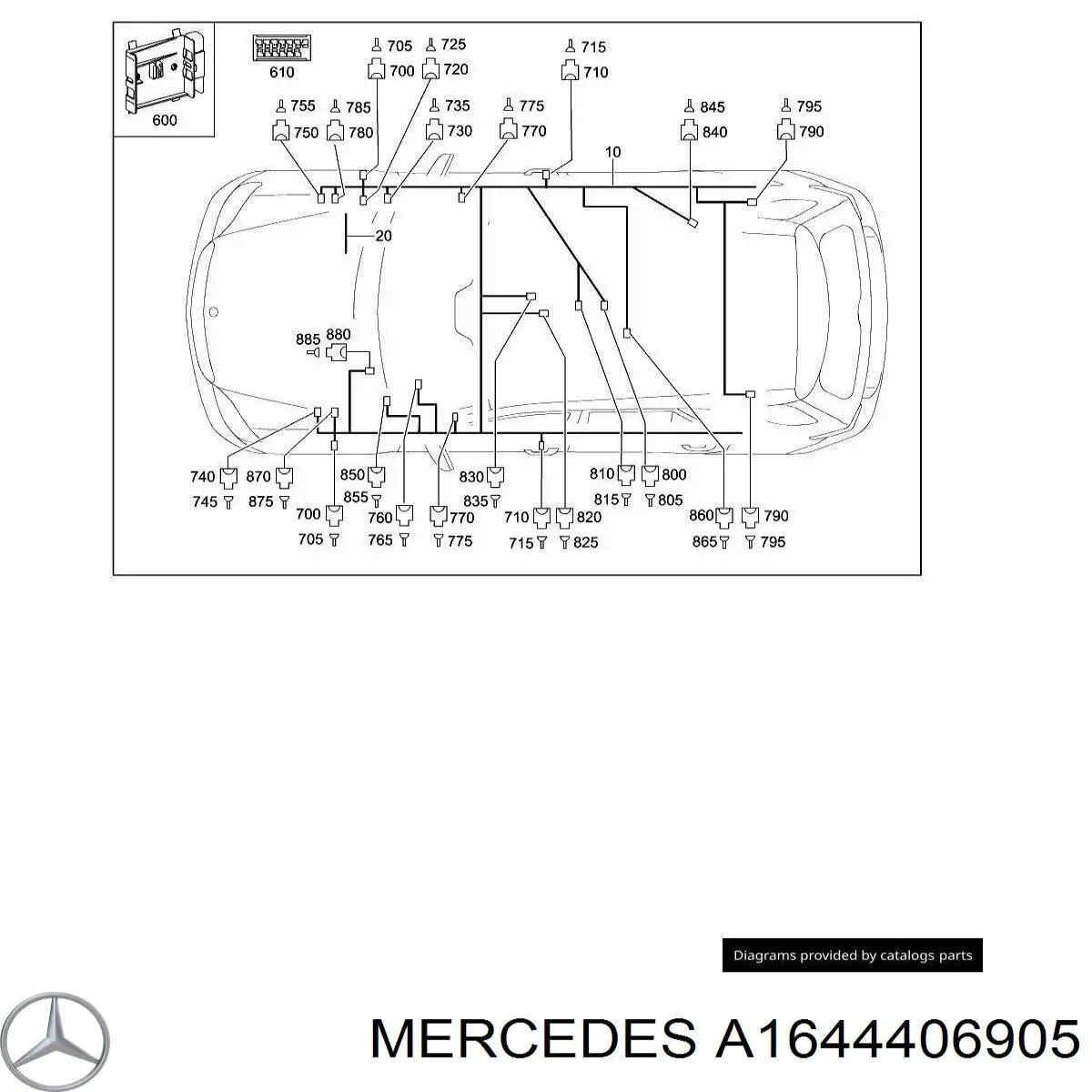  A1644406905 Mercedes