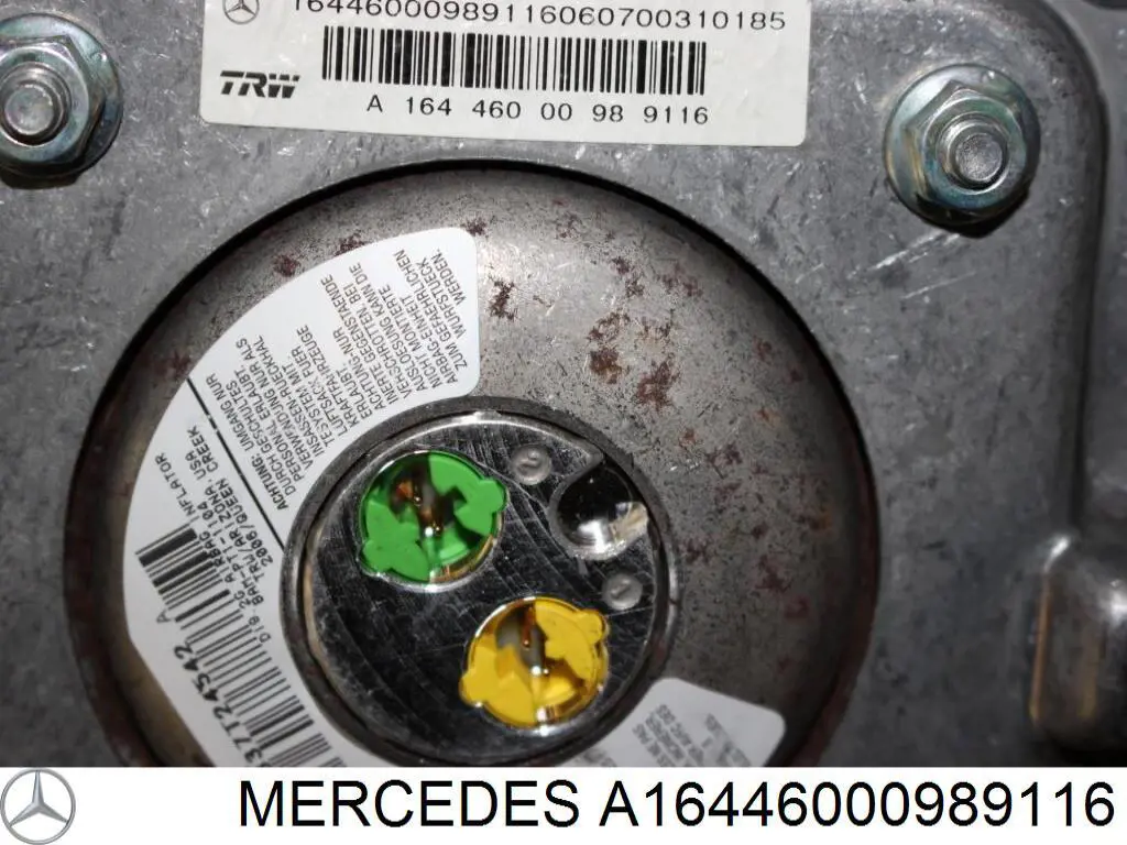 A16446000989116 Mercedes cinto de segurança (airbag de condutor)