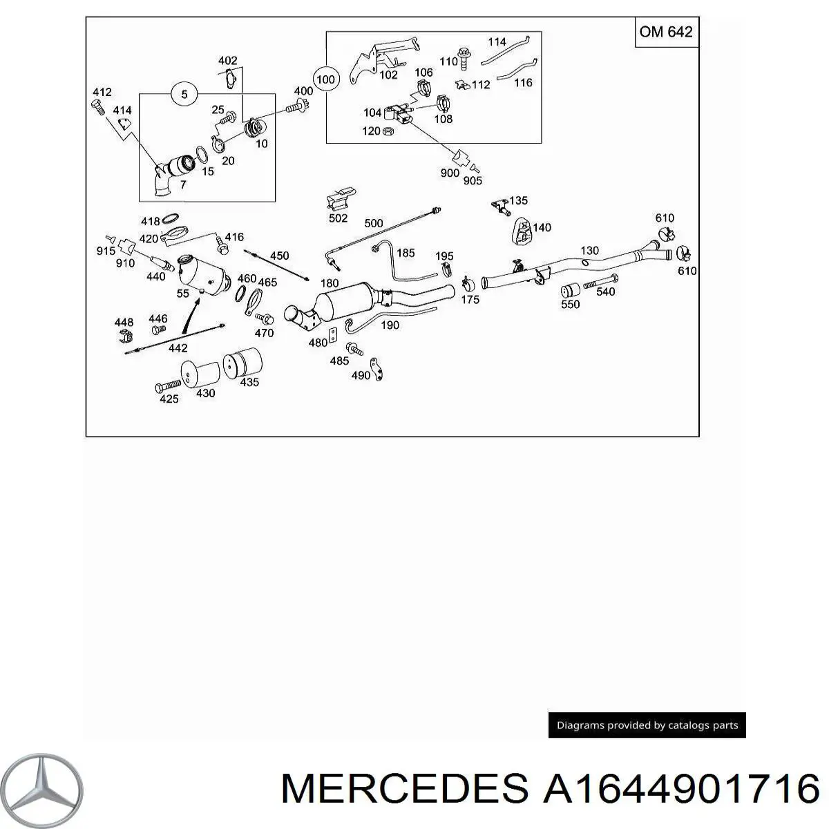 A1644901716 Mercedes 