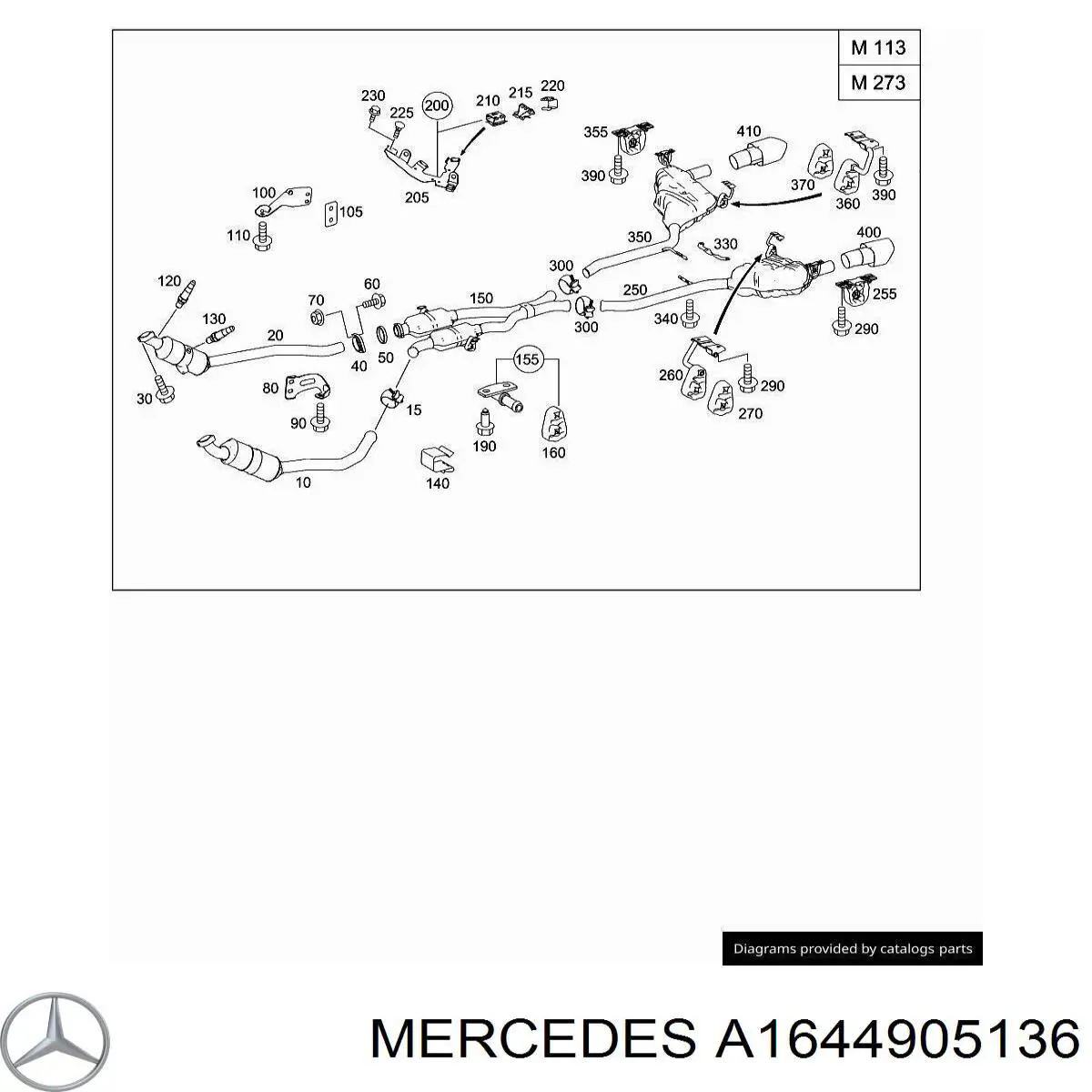 A1644905136 Mercedes 