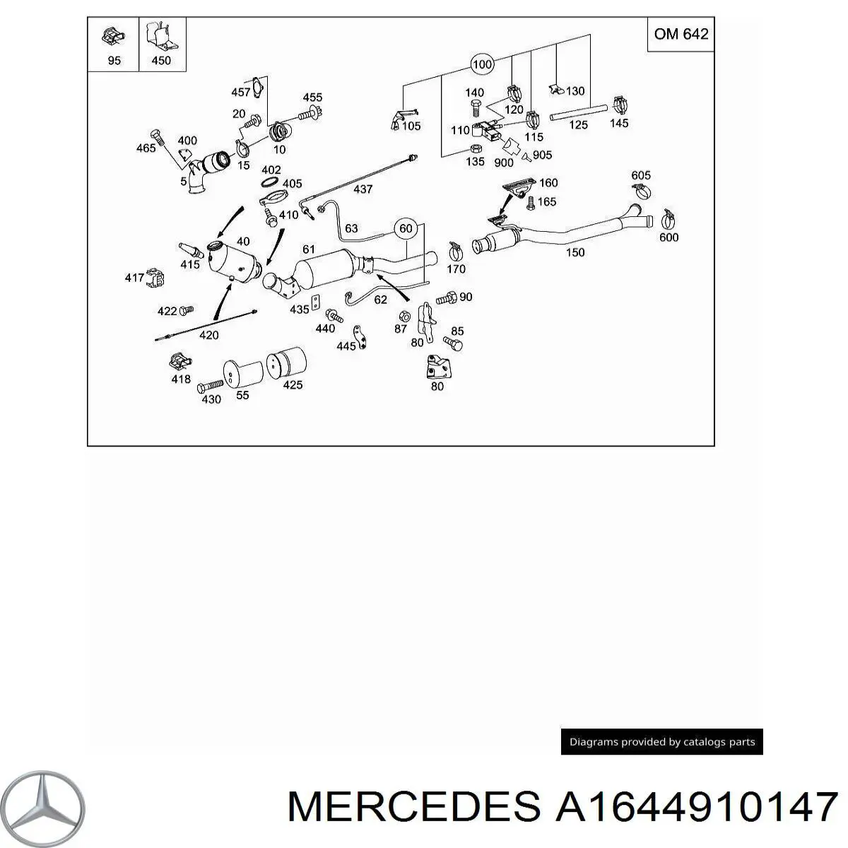  Mercedes A1644910147 цена, от 25.68 USD