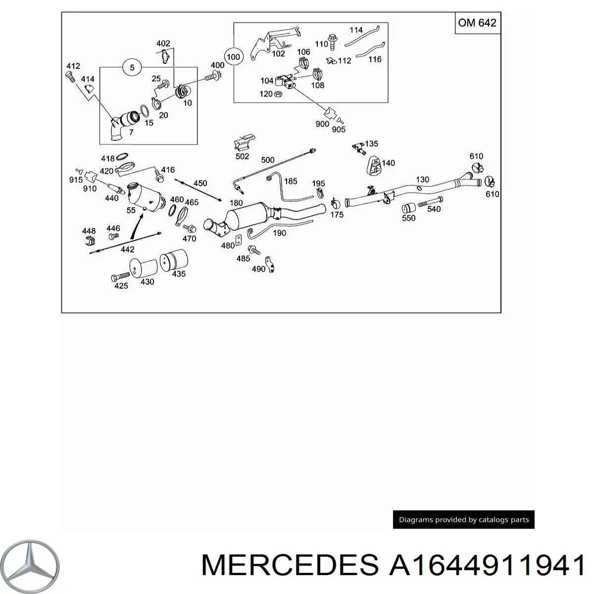 A1644911941 Mercedes 