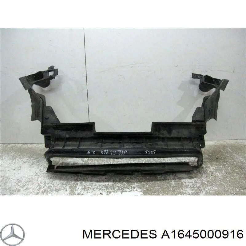 Купить 1645000916 Mercedes Дефлектор радиатора
