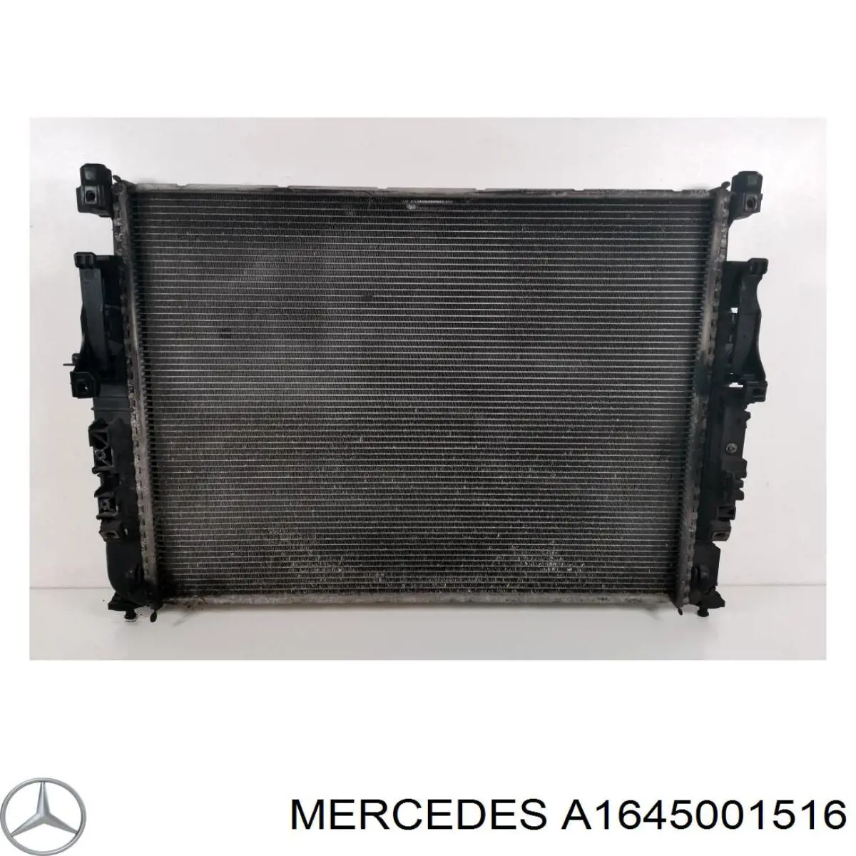 Воздуховод (дефлектор) радиатора Mercedes 1645001516 цена, от 11.25 USD