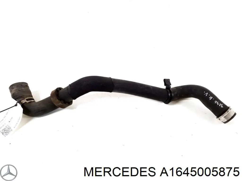 A1645005875 Mercedes mangueira (cano derivado do radiador de esfriamento superior)