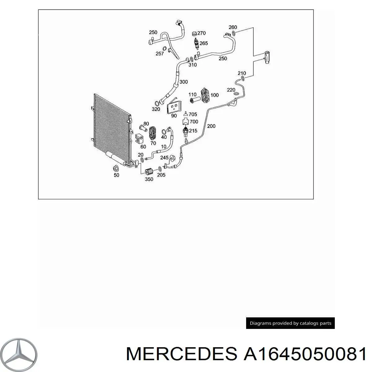  Mercedes A1645050081 цена, от 3.80 USD