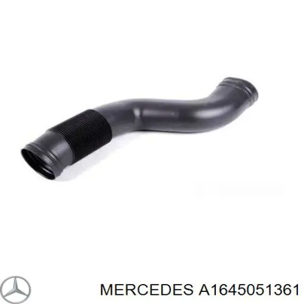 A1645051361 Mercedes cano derivado de ar, saída de filtro de ar