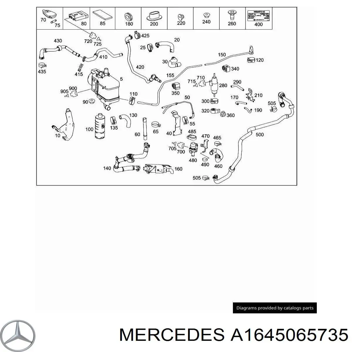  A1645065735 Mercedes