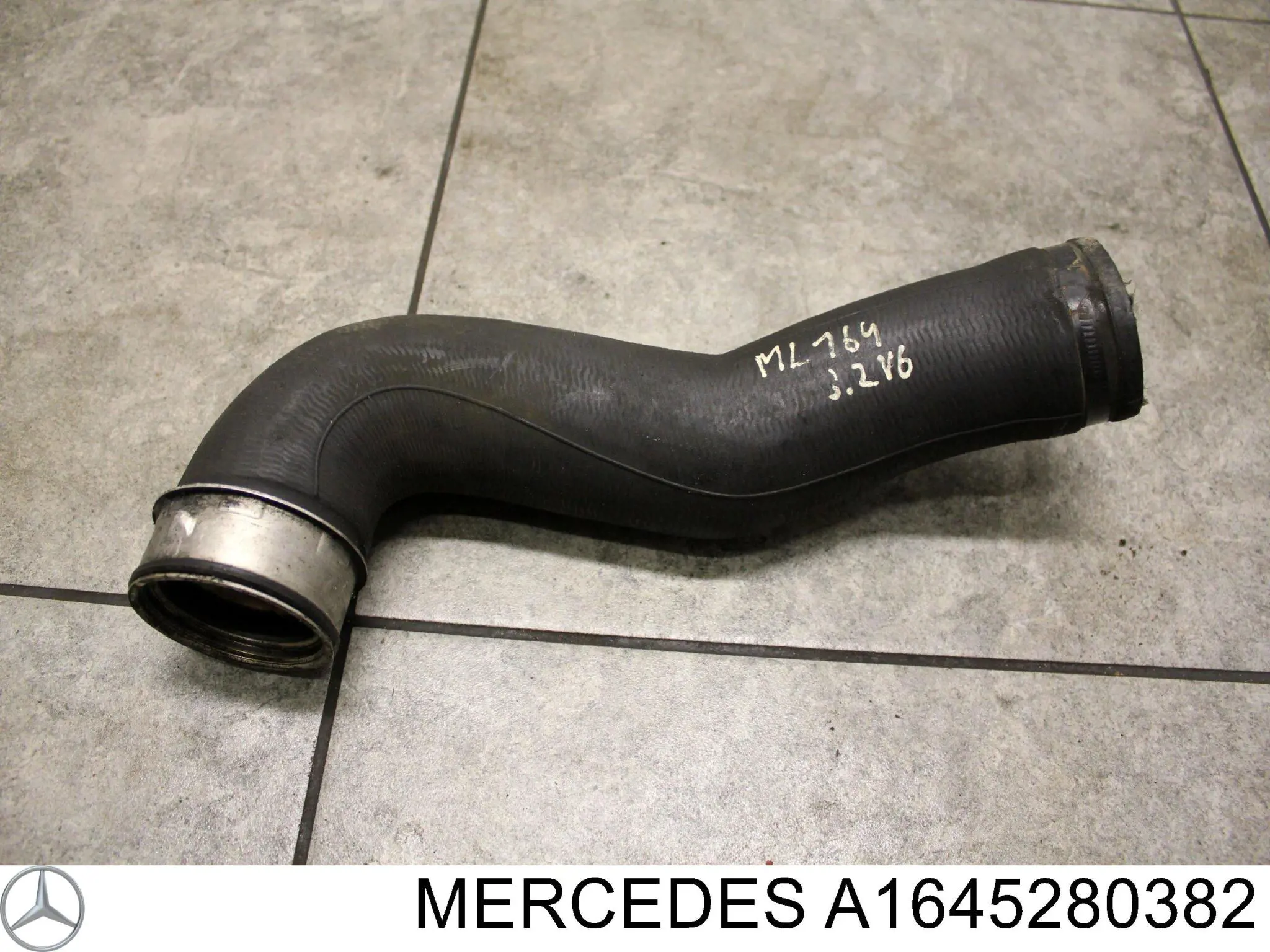 Купить 1645280382 Mercedes Патрубок интеркулера