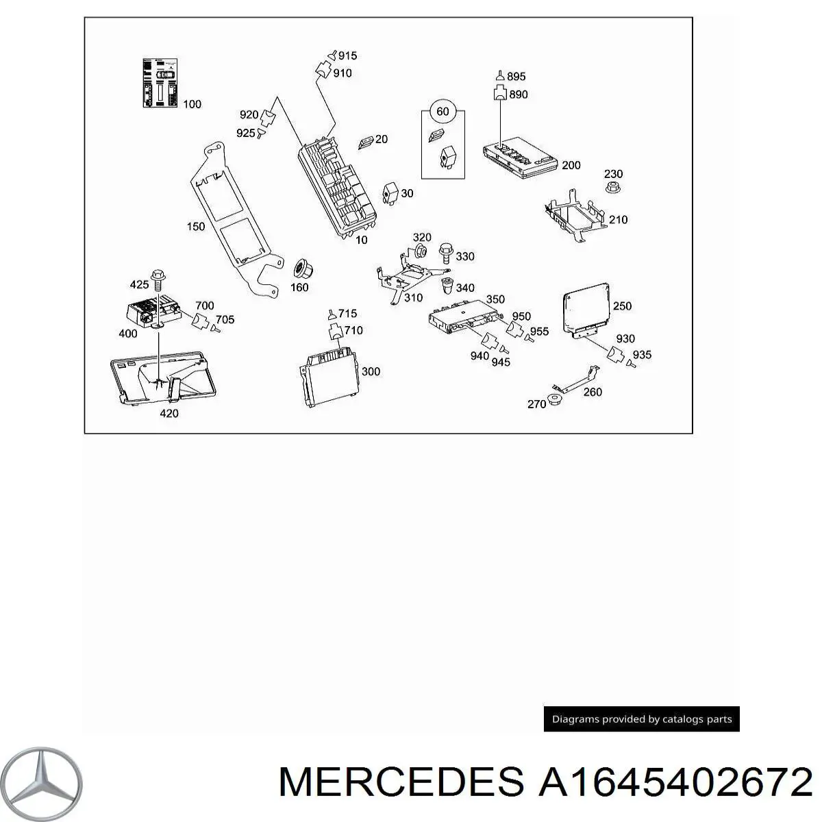 A1645402672 Mercedes 